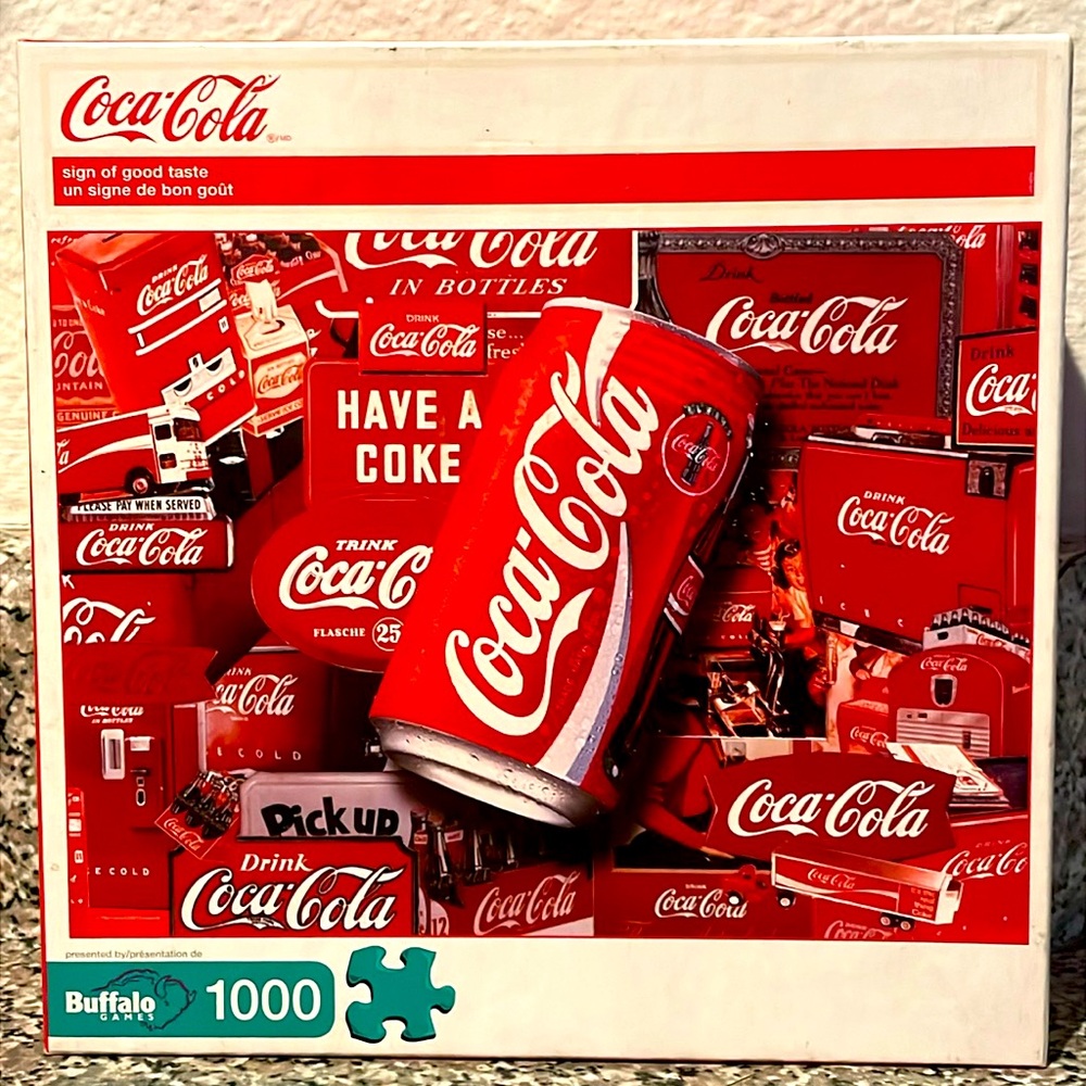 ‼️BOGO FREE‼️ Coca-Cola Sign of Good Taste 1000PC Puzzle